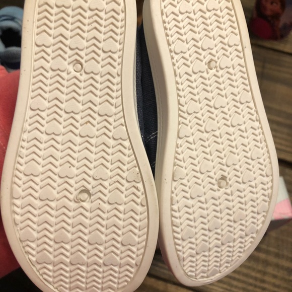 Toddler Navy Canvas Shoes Size 7m - Picture 4 of 7